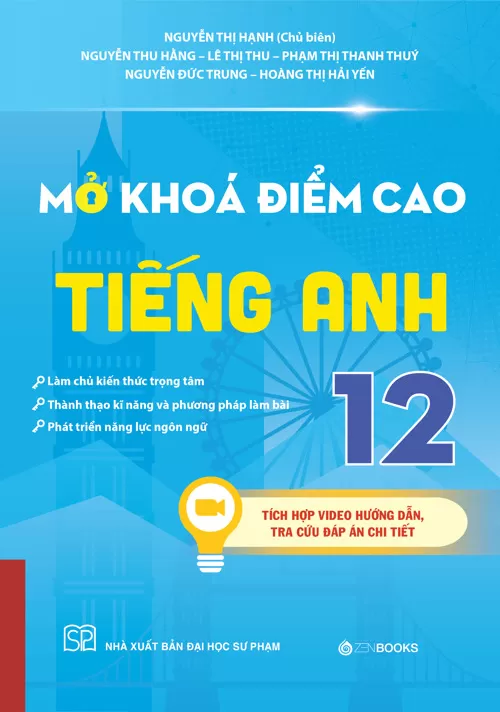 MỞ KHÓA ĐIỂM CAO TIẾNG ANH LỚP 12